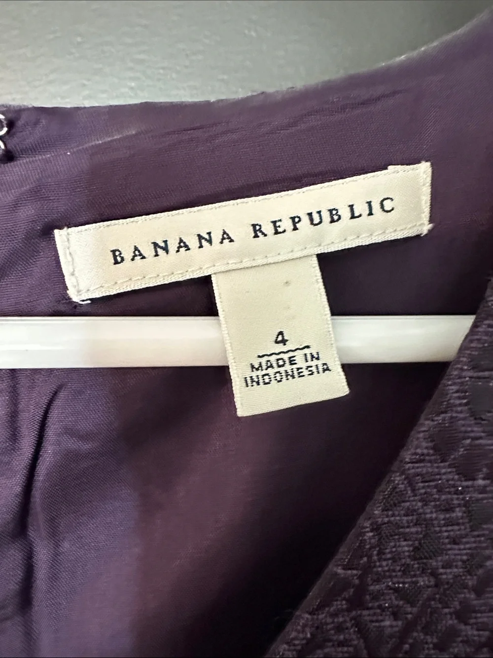 Banana Republic Short-Sleeve Jacquard Dress